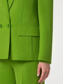 William Shantung Boyfriend Jacket