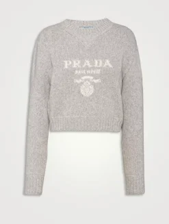 Wool And Cashmere Crew-neck Sweater