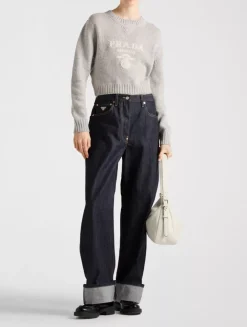 Wool And Cashmere Crew-neck Sweater