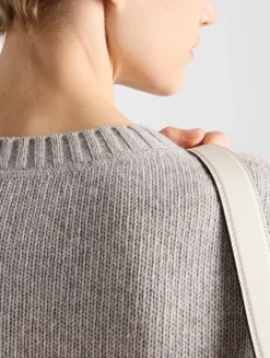 Wool And Cashmere Crew-neck Sweater
