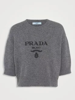 Wool And Cashmere Crew-neck Sweater