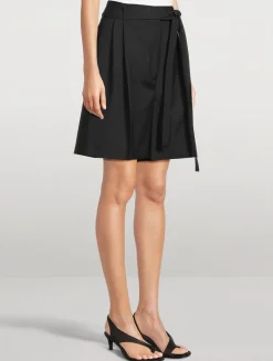 Wool And Mohair Shorts