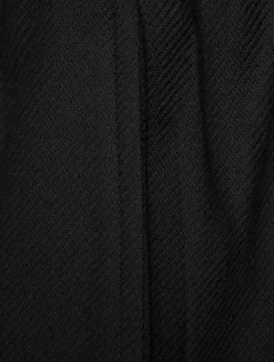 Wool And Silk Tapered Trousers