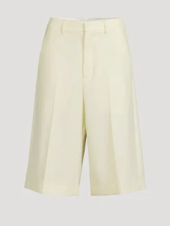 Wool Bermuda Shorts