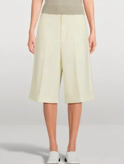 Wool Bermuda Shorts