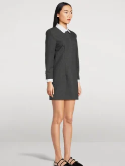 Wool Shift Dress