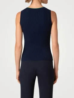 Wool Sleeveless Sweater