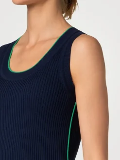 Wool Sleeveless Sweater