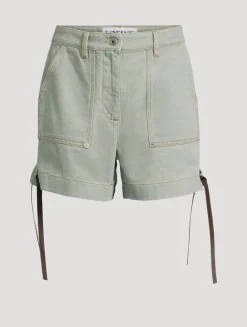 Workwear Denim Shorts