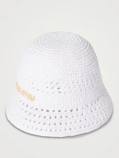 Woven Fabric Hat