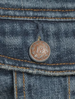 Wrap-Around Denim Jacket