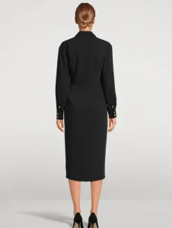 Wright Twisted Shirt Dress