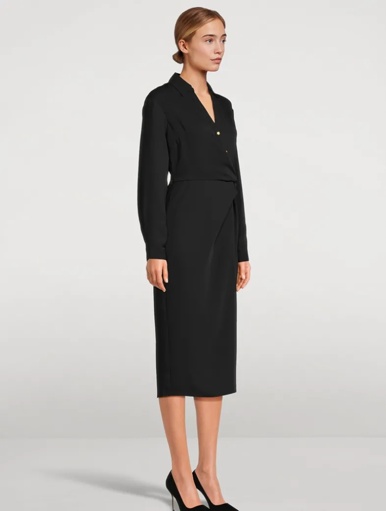 Wright Twisted Shirt Dress