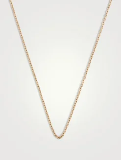 Wulu 16-Inch 18K Rose Gold Chain