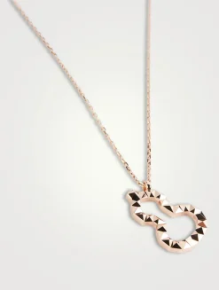 Wulu 18K Rose Gold Pendant Necklace
