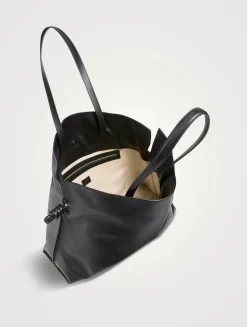 XL Flamenco Leather Shoulder Bag