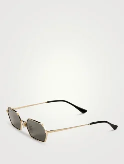 Yevi Hexagonal Sunglasses
