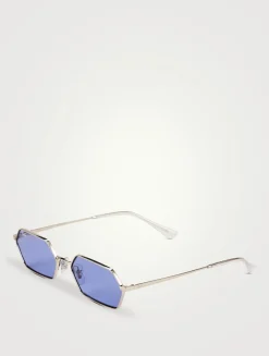 Yevi Hexagonal Sunglasses