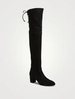 Yulianaland Suede Over-The-Knee Boots