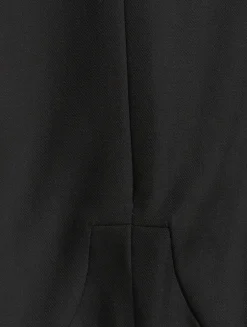 Zip-Front Midi Dress