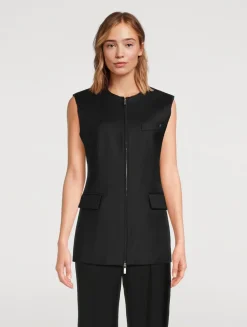 Zip-Front Vest