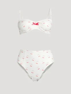Zofia Bikini Set In Cherry Print