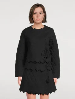 Zofia Quilted Voile Jacket